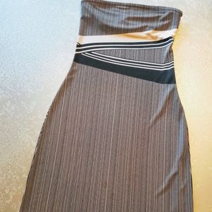 Limited Strapless Striped Dress / Size: XS